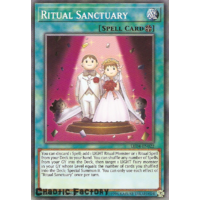 Yugioh LED4-EN022 Ritual Sanctuary Common 1st Edition NM