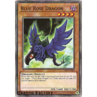 Yugioh LED4-EN031 Blue Rose Dragon Common 1st Edition NM