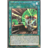 Yugioh LED4-EN037 Urgent Schedule Ultra Rare 1st Edition NM