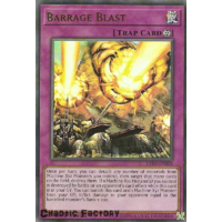 Yugioh LED4-EN038 Barrage Blast Ultra Rare 1st Edition NM