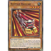Yugioh LED4-EN042 Ruffian Railcar Common 1st Edition NM