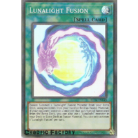 Yugioh LED4-EN048 Lunalight Fusion Super Rare 1st Edition NM