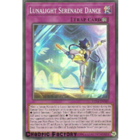 Yugioh LED4-EN049 Lunalight Serenade Dance Super Rare 1st Edition NM