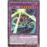 Yugioh LED4-EN052 Lunalight Cat dancer Common 1st Edition NM