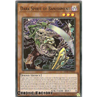 Yugioh LED5-EN002 Dark Spirit of Banishment Super Rare 1st edition NM