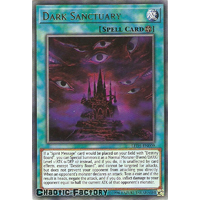 Yugioh LED5-EN009 Dark Sanctuary Rare 1st edition NM
