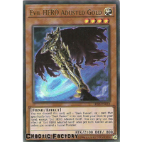 LED5-EN013 Evil HERO Adusted Gold Ultra Rare 1st edition NM