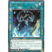 Yugioh LED5-EN016 Evil Mind Rare 1st edition NM