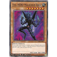 Yugioh LED5-EN017 Evil HERO Malicious Edge Common 1st edition NM
