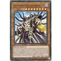 Yugioh LED5-EN023 Earthbound Greater Linewalker Ultra Rare 1st edition NM