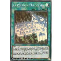 Yugioh LED5-EN026 Earthbound Geoglyph Super rare 1st edition NM