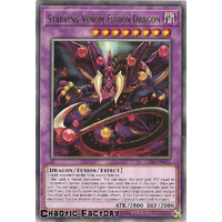 LED5-EN052 Starving Venom Fusion Dragon Rare 1st edition NM
