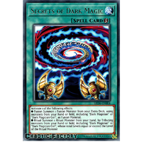 LED6-EN004 Secrets of Dark Magic Rare 1st Edition NM
