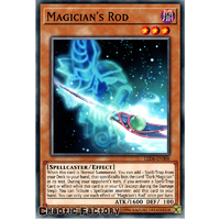 LED6-EN008 Magician's Rod Common 1st Edition NM