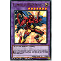 US PRINT LED6-EN012 Elemental HERO Sunrise Ultra Rare 1st Edition NM