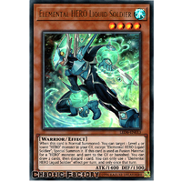 LED6-EN013 Elemental HERO Liquid Soldier Ultra Rare 1st Edition NM