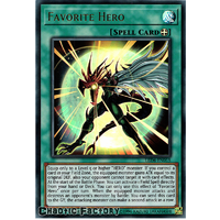 US PRINT LED6-EN015 Favorite Hero Ultra Rare 1st Edition NM