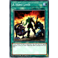 LED6-EN022 A Hero Lives Common 1st Edition NM