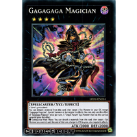 LED6-EN034 Gagagaga Magician Super Rare 1st Edition NM
