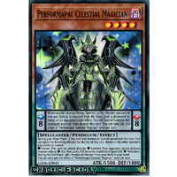 LED6-EN045 Performapal Celestial Magician Super Rare 1st Edition NM