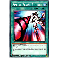 LED6-EN055 Spiral Flame Strike Common 1st Edition NM