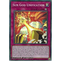LED7-EN007 Sun God Unification Super Rare 1st Edition NM