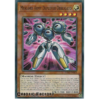 LED7-EN019 Meklord Army Deployer Obbligato Super Rare 1st Edition NM