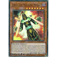 LED7-EN031 Jinzo the Machine Menace Ultra Rare 1st Edition NM