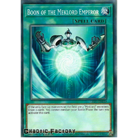 LED7-EN049 Boon of the Meklord Emperor Common 1st Edition NM