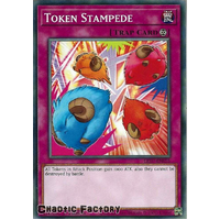 LED7-EN055 Token Stampede Common 1st Edition NM