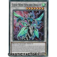 LED8-EN001 Clear Wing Synchro Dragon Super Rare 1st Edition NM