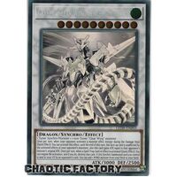 LED8-EN005 Crystal Clear Wing Synchro Dragon Ghost Rare 1st Edition NM
