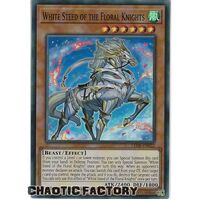 LED8-EN022 White Steed of the Floral Knights Super Rare 1st Edition NM