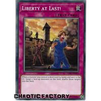 LED8-EN034 Liberty at Last! Common 1st Edition NM