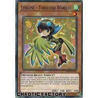 LED8-EN044 Lyrilusc - Turquoise Warbler Common 1st Edition NM