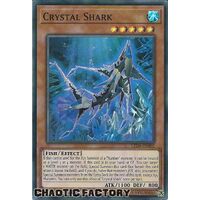 LED9-EN002 Crystal Shark Super Rare 1st Edition NM