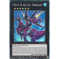 LED9-EN004 CXyz N.As.Ch. Knight Super Rare 1st Edition NM