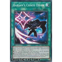 LED9-EN005 Barian's Chaos Draw Super Rare 1st Edition NM