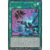 LED9-EN006 Seventh Ascension Ultra Rare 1st Edition NM