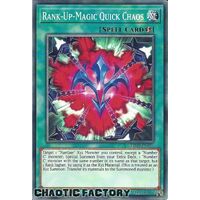 LED9-EN015 Rank-Up-Magic Quick Chaos Common 1st Edition NM