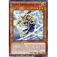 Quarter Century Secret Rare LEDE-EN002 Silent Swordsman Zero 1st Edition NM