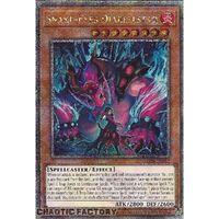 Quarter Century Secret Rare LEDE-EN011 Snake-Eyes Diabellstar 1st Edition NM