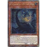 Quarter Century Secret Rare LEDE-EN013 Ragnaraika the Evil Seed 1st Edition NM