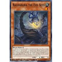 LEDE-EN013 Ragnaraika the Evil Seed Secret Rare 1st Edition NM
