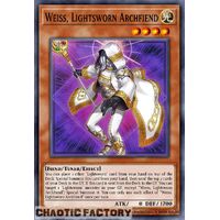LEDE-EN024 Weiss, Lightsworn Archfiend Common 1st Edition NM