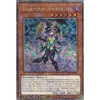 Quarter Century Secret Rare LEDE-EN029 Nightmare Apprentice 1st Edition NM