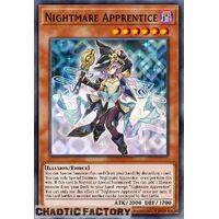 LEDE-EN029 Nightmare Apprentice Secret Rare 1st Edition NM