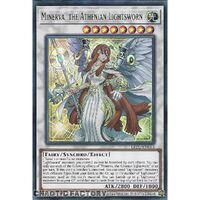 LEDE-EN043 Minerva, the Athenian Lightsworn Ultra Rare 1st Edition NM