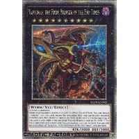 Quarter Century Secret Rare LEDE-EN045 Varudras, the Final Bringer of the End Times 1st Edition NM