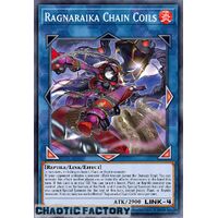 LEDE-EN049 Ragnaraika Chain Coils Super Rare 1st Edition NM